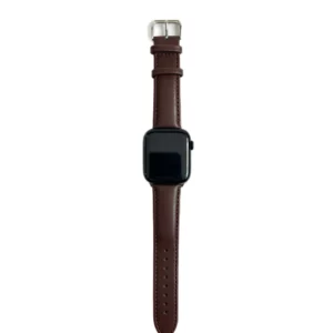 Genuine Leather Watch Band - BROWN